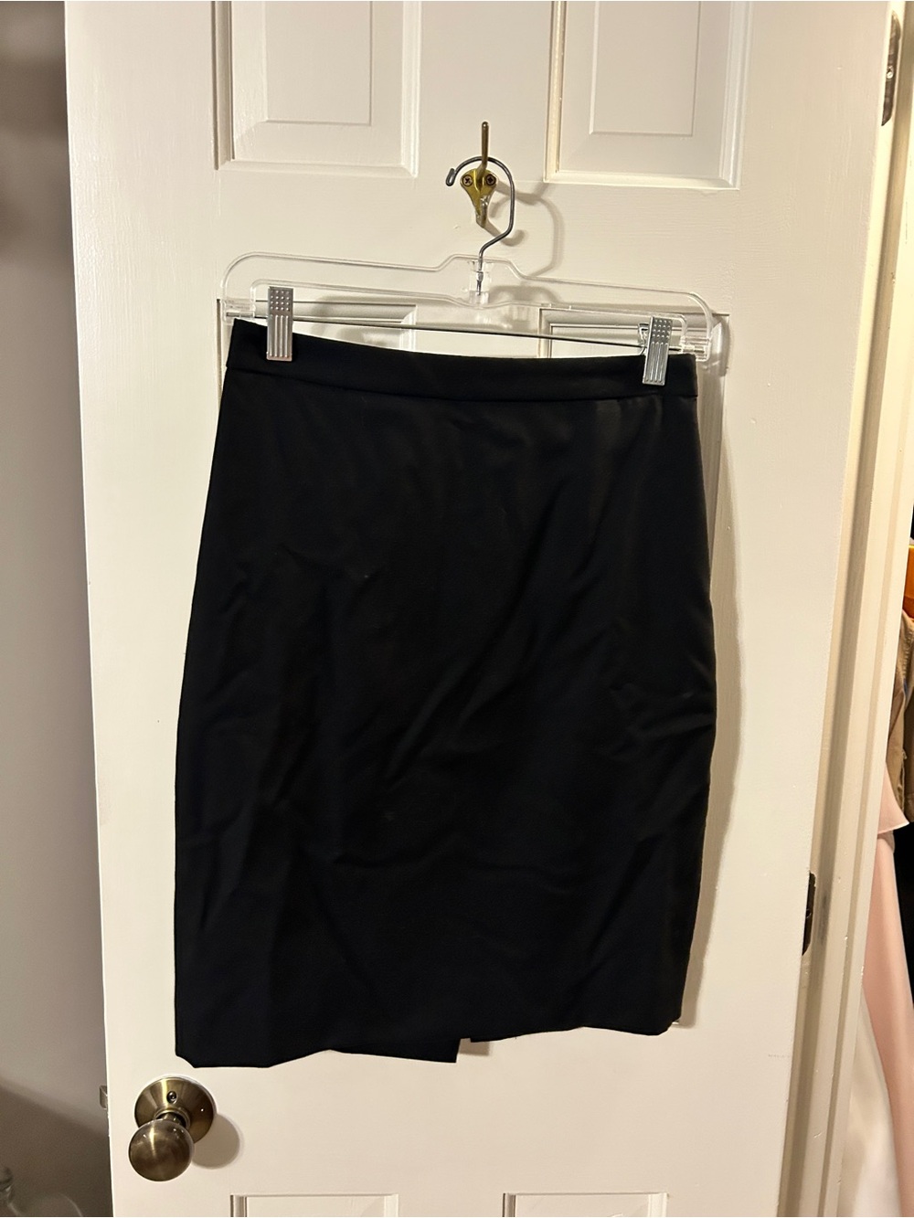 J. Crew Black Pencil Skirt